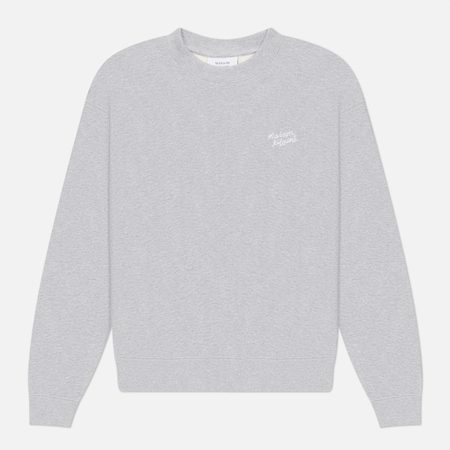 Женская толстовка Maison Kitsune Handwriting Comfort, цвет серый