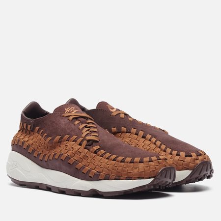 Кроссовки Nike Wmns Air Footscape Woven, цвет коричневый