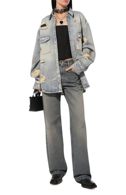 Джинсовая рубашка VETEMENTS 2