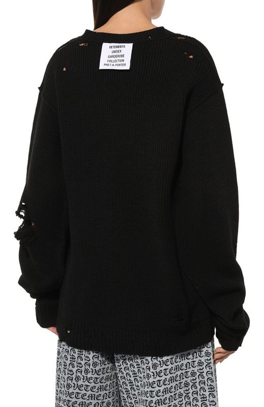 Шерстяной свитер VETEMENTS 4
