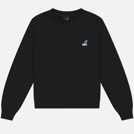 Женская толстовка Kangol Diagonal Lettering, цвет чёрный
