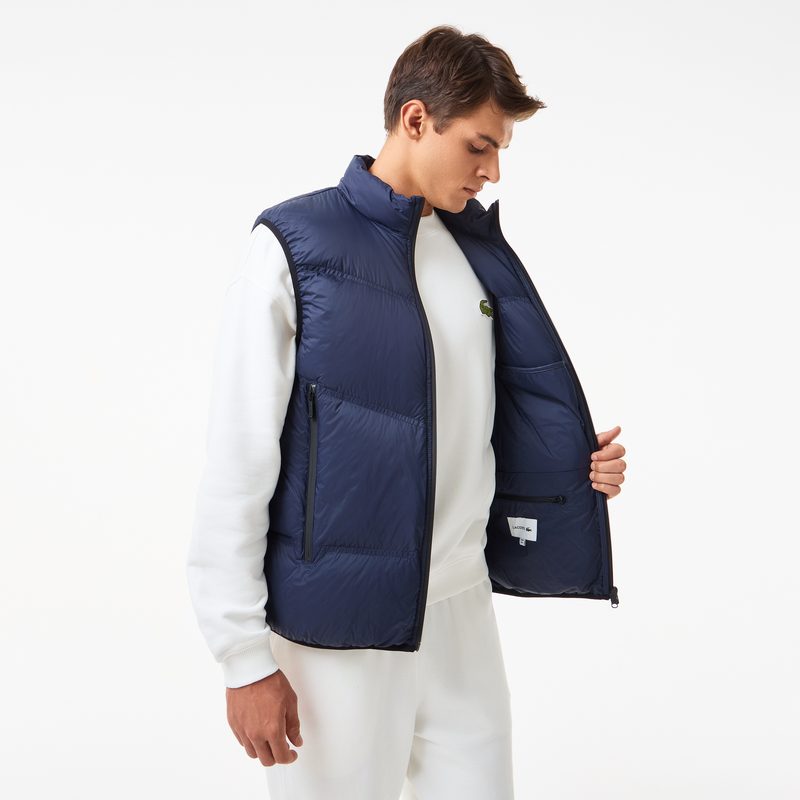 Мужской классический жилет Lacoste на молнии 4