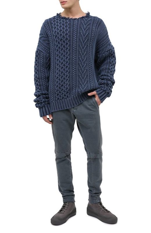 Хлопковый свитер Greg Lauren 2