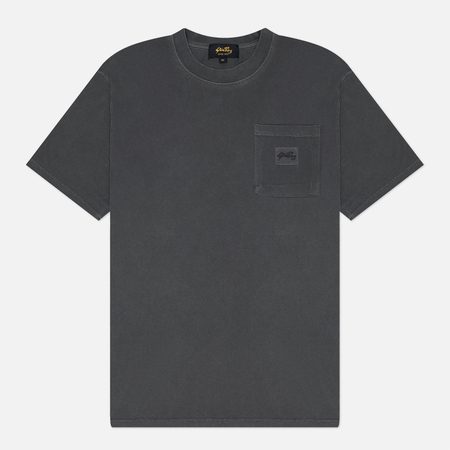 Мужская футболка Stan Ray Patch Pocket AW25, цвет чёрный