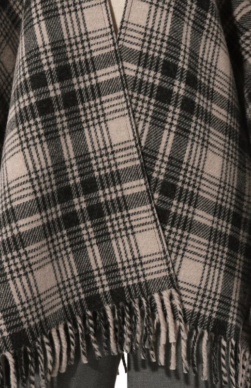 Шерстяная накидка Woolrich 5