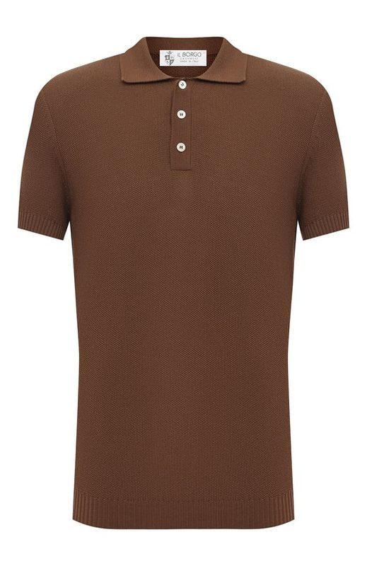 Хлопковое поло Il Borgo Cashmere