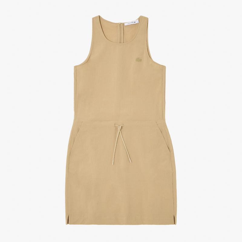 Женское платье Lacoste с поясом без рукавов 5