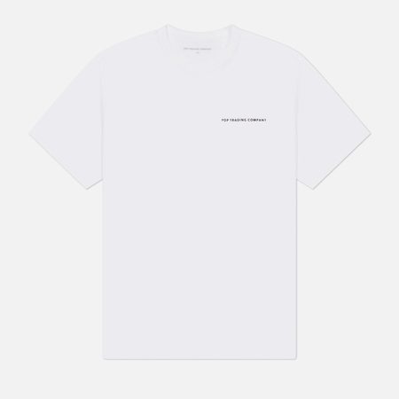 Мужская футболка Pop Trading Company Logo, цвет белый