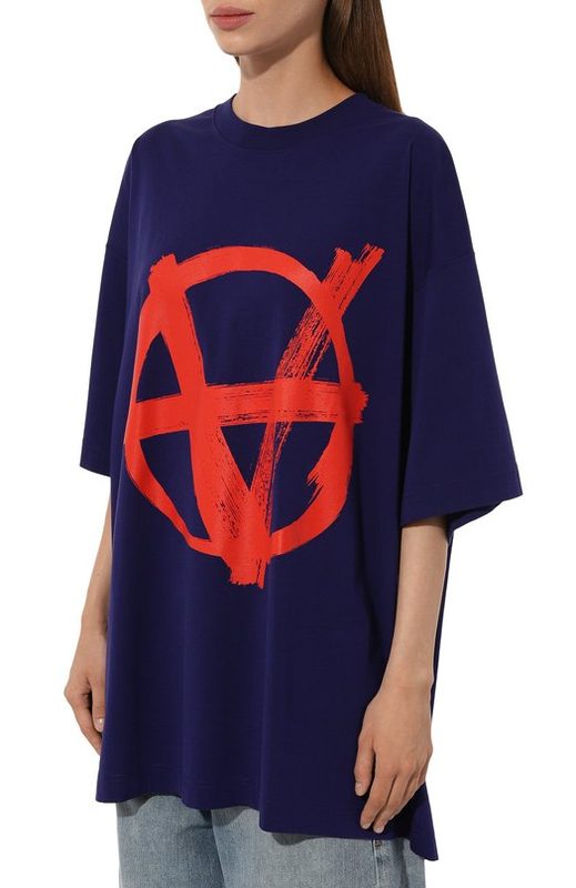 Хлопковая футболка VETEMENTS 3