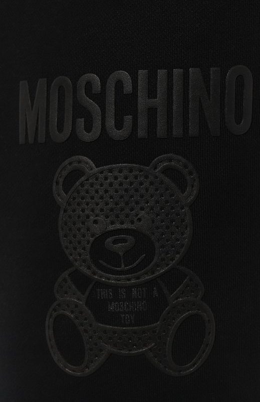 Хлопковые брюки Moschino 5