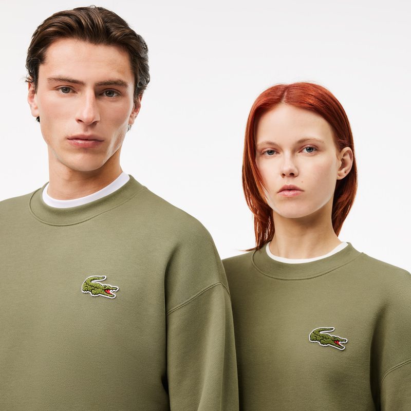 Флисовый свитшот Lacoste унисекс 3
