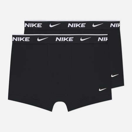 Комплект мужских трусов Nike Underwear Trunk 2-Pack, цвет чёрный