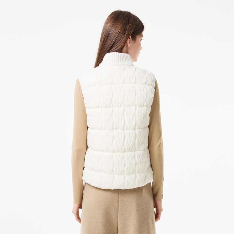 Женский утепленный двусторонний жилет Lacoste 2