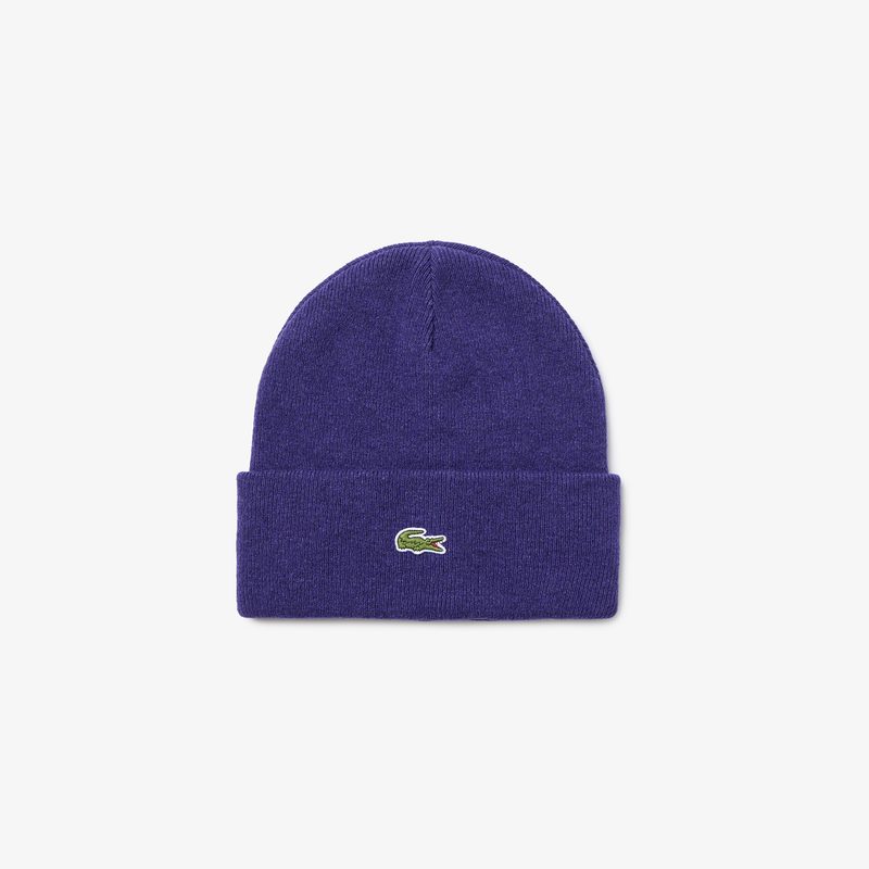Шерстяная шапка Lacoste унисекс