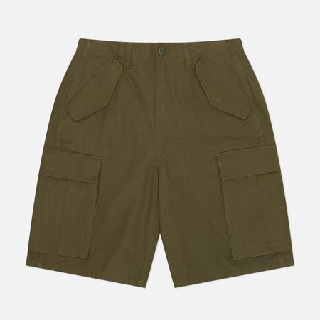 Мужские шорты Stussy Cargo Ripstop, цвет зелёный