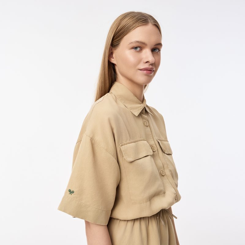 Женское платье Lacoste из эластичного хлопка 3