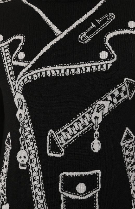 Шерстяной джемпер Moschino 5