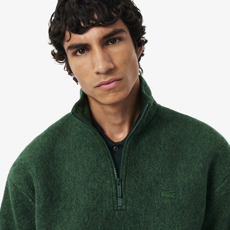Мужской хлопковый свитшот Lacoste свободного кроя 3