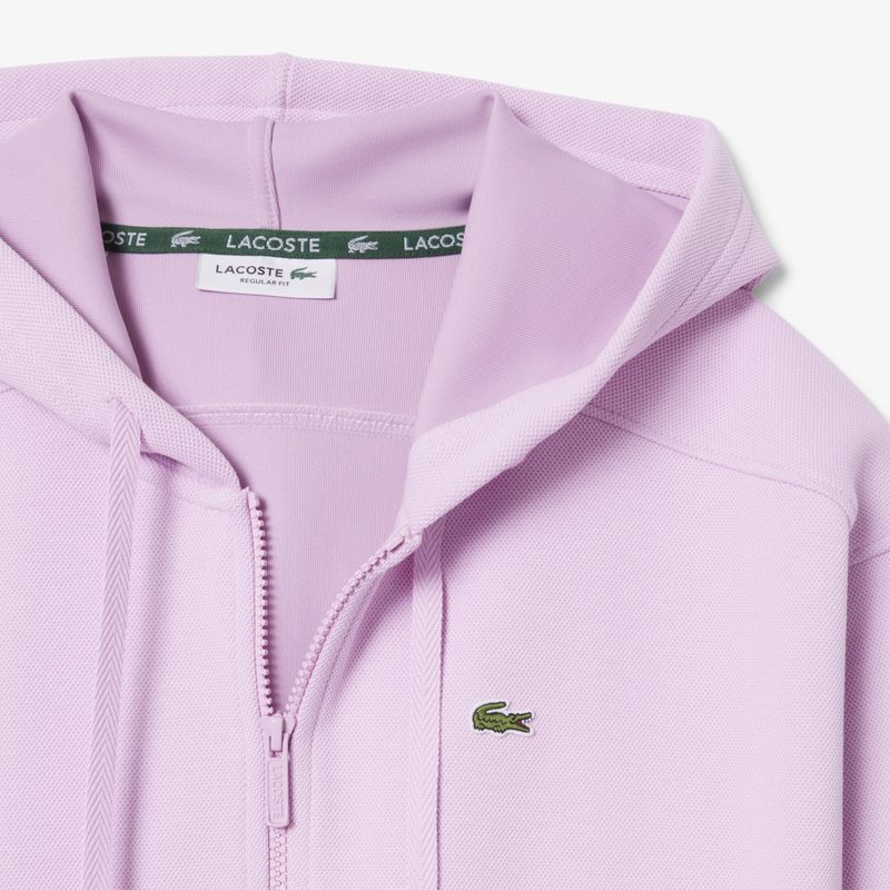 Женский эластичный свитшот Lacoste из смеси органического хлопка 5