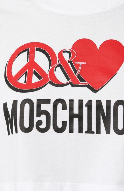 Хлопковая рубашка M05CH1NO Jeans 5