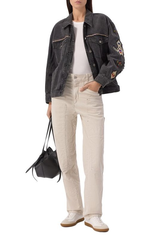 Вельветовые брюки Isabel Marant Etoile 2