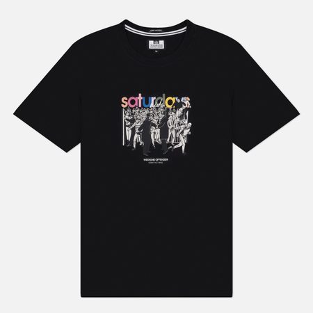 Мужская футболка Weekend Offender Saturdays Kids, цвет чёрный