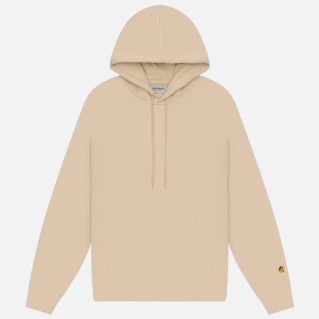 Мужская толстовка Carhartt WIP Hooded Chase, цвет бежевый