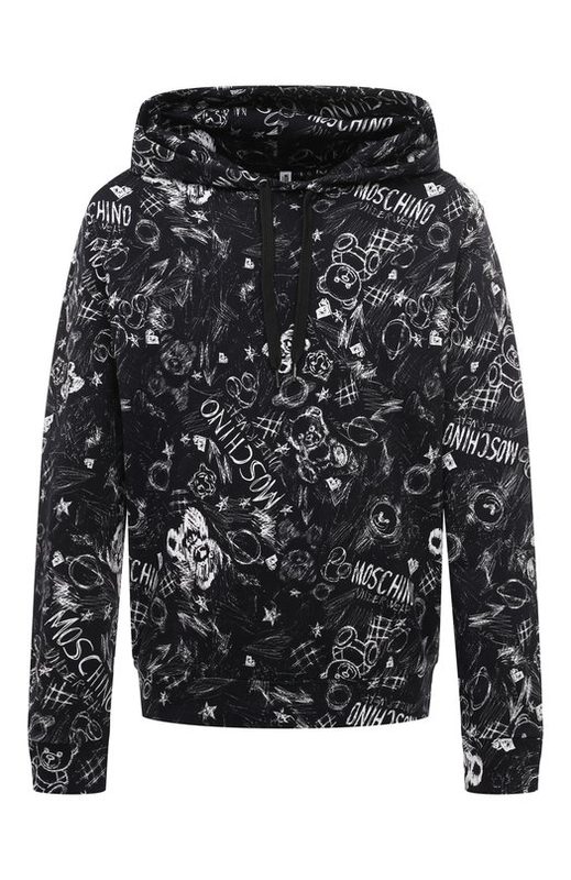 Хлопковое худи Moschino