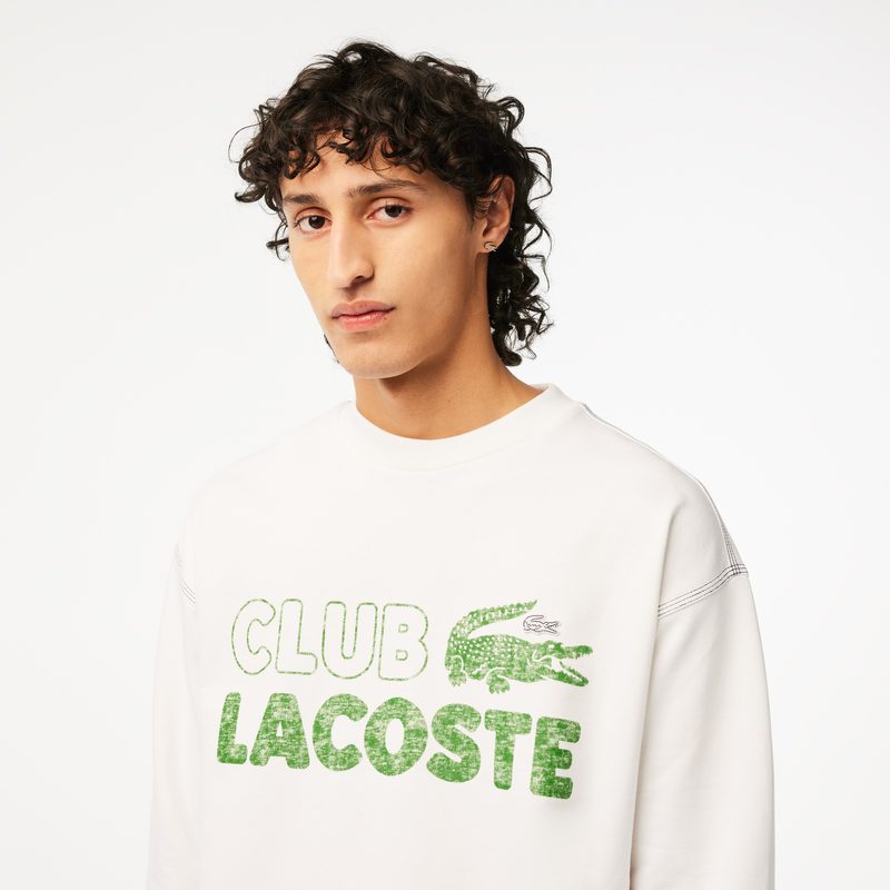 Мужской свитшот Lacoste свободного кроя 3