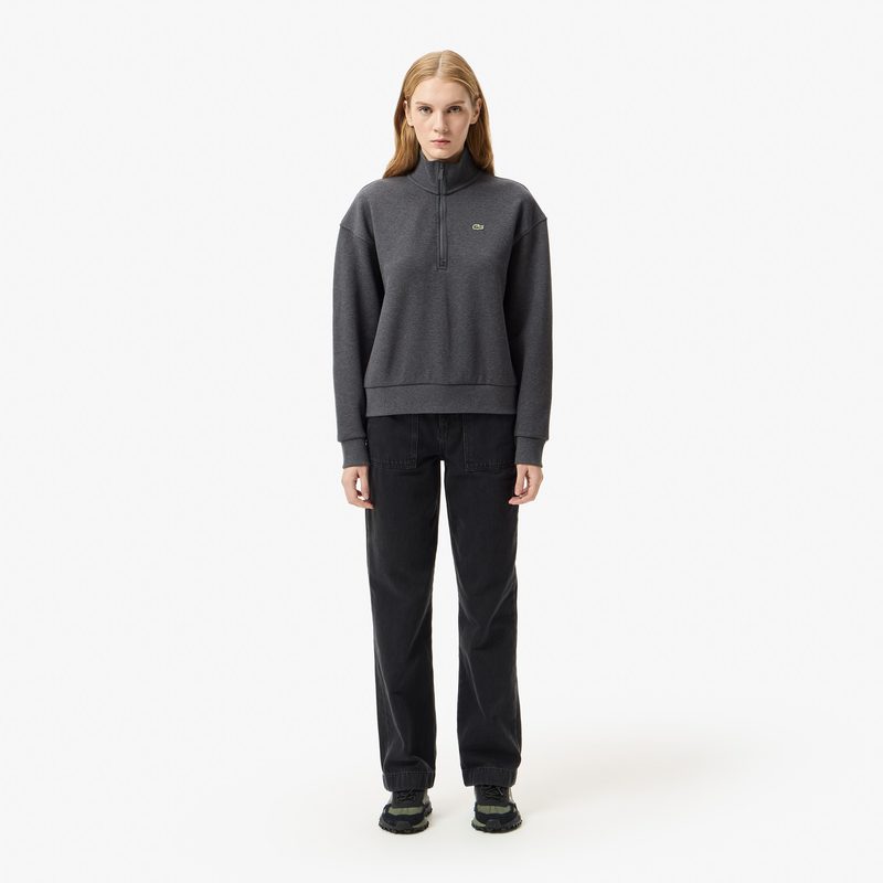 Женский свитшот Lacoste свободного кроя 4