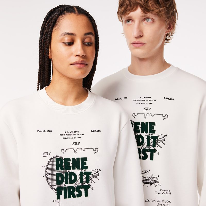 Свитшот Lacoste унисекс Patent Motif 3