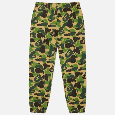 Мужские брюки A Bathing Ape ABC Camo Ape Head One Point, цвет камуфляжный