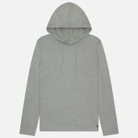 Мужской лонгслив Polo Ralph Lauren BCI Liquid Cotton Sleep Top Hoodie, цвет серый