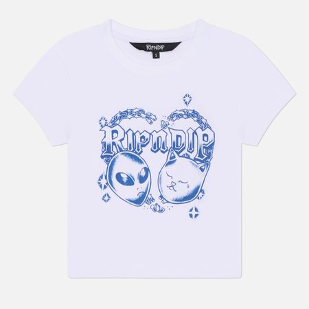 Женская футболка RIPNDIP Kali Cropped Baby, цвет белый