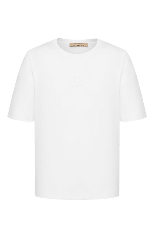 Хлопковая футболка Trussardi