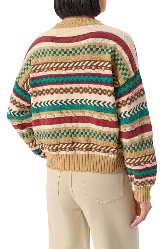 Хлопковый свитер Weekend Max Mara 4