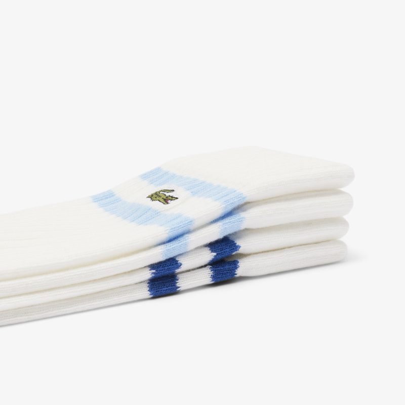 Высокие хлопковые носки Lacoste Terry Sole Унисекс 3