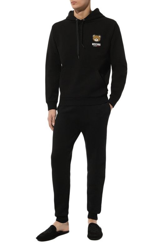 Хлопковое худи Moschino 2