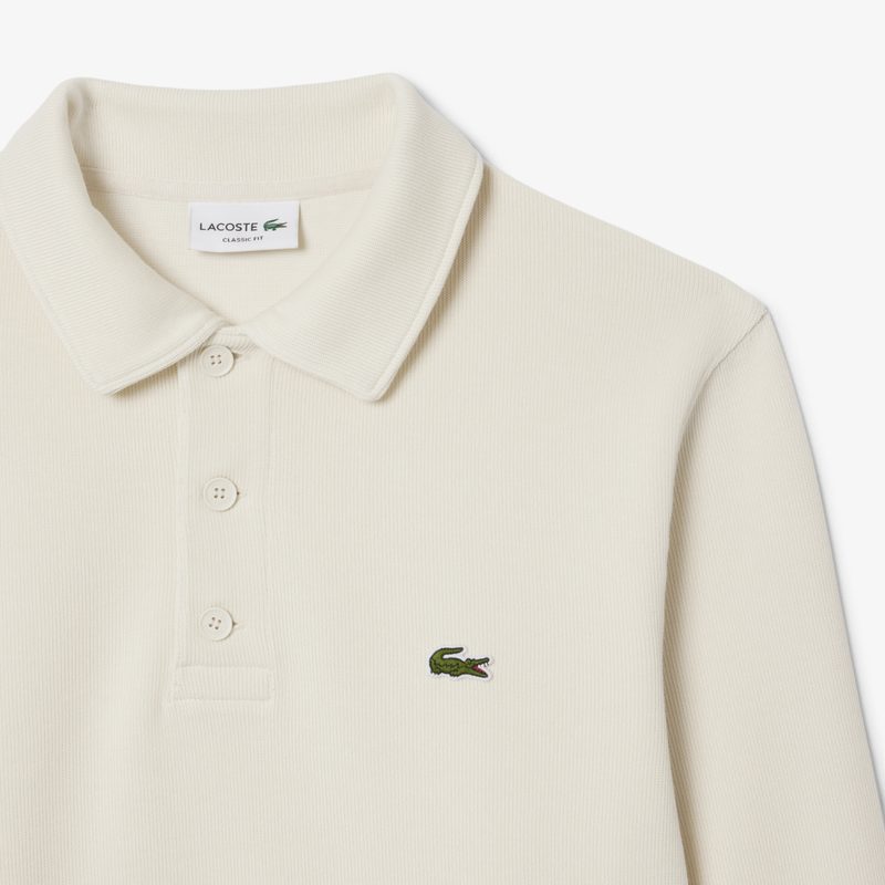 Мужская толстовка Lacoste с воротником-поло из хлопка 5