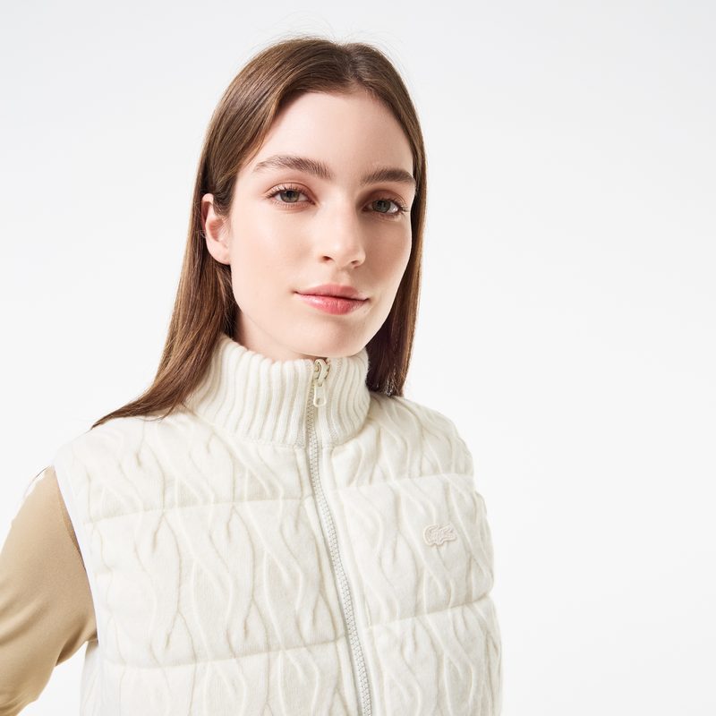 Женский утепленный двусторонний жилет Lacoste 3