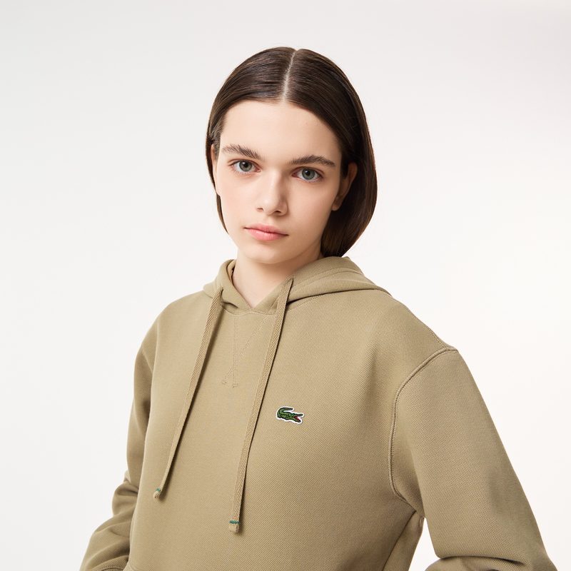 Женская толстовка Lacoste с капюшоном 3