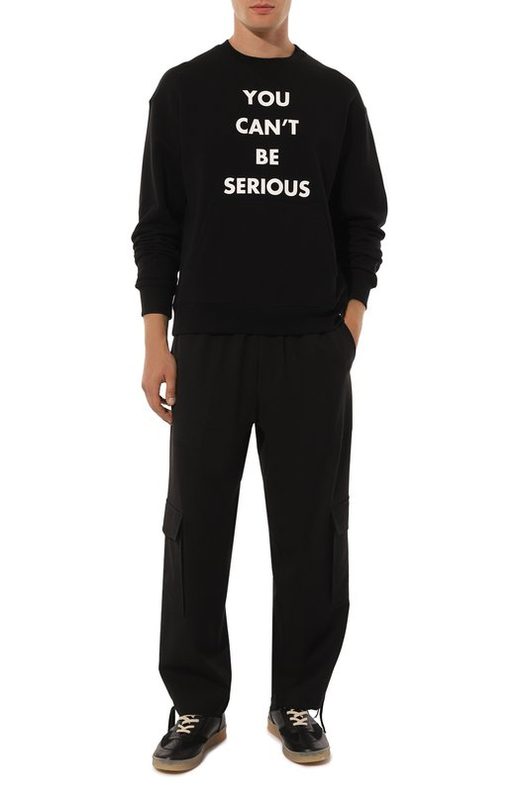 Хлопковый свитшот Moschino 2