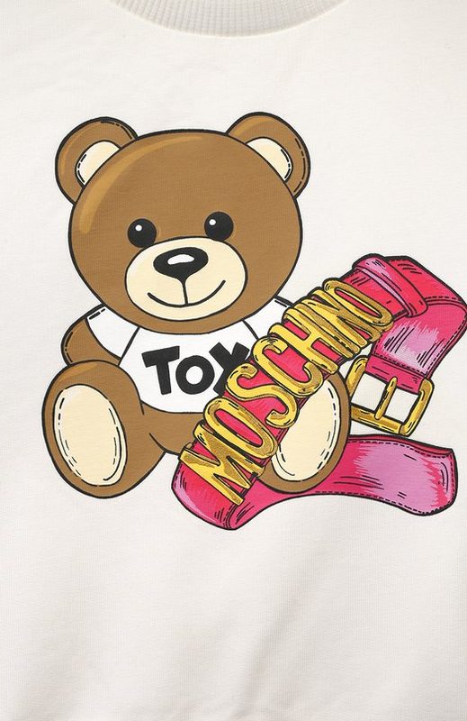 Хлопковый свитшот Moschino 3
