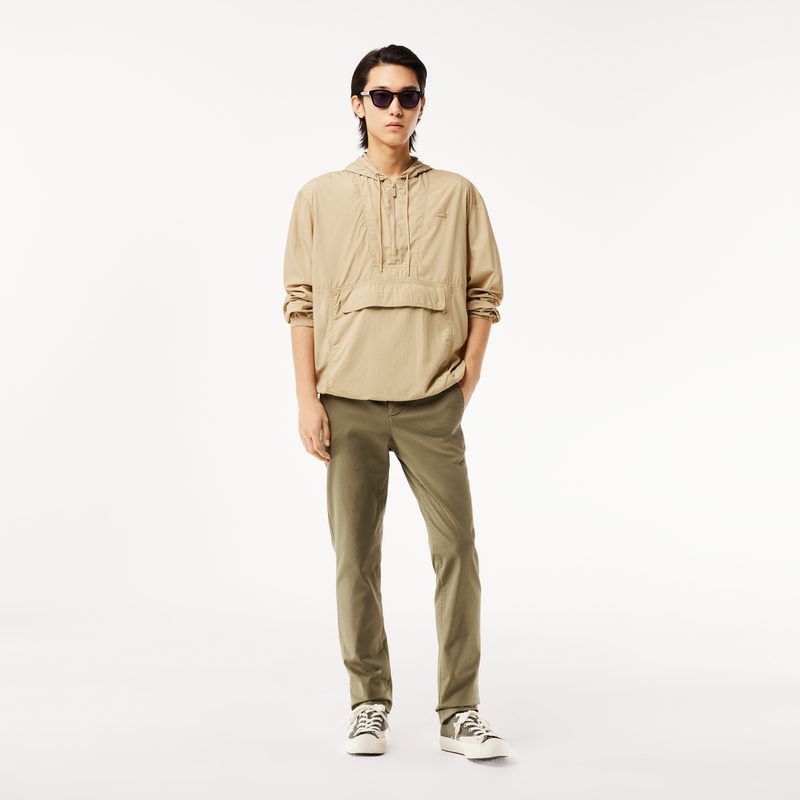 Мужские классические брюки - чинос Lacoste приталенного кроя из хлопка 3