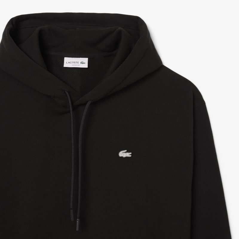 Мужской хлопковый свитшот Lacoste свободного кроя 5