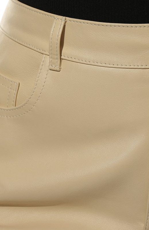 Кожаные брюки Saint Laurent 5