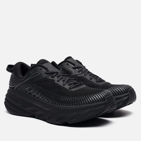 Мужские кроссовки Hoka One One Bondi 7, цвет чёрный