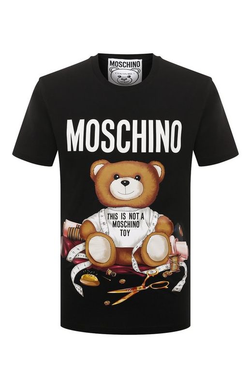 Хлопковая футболка Moschino