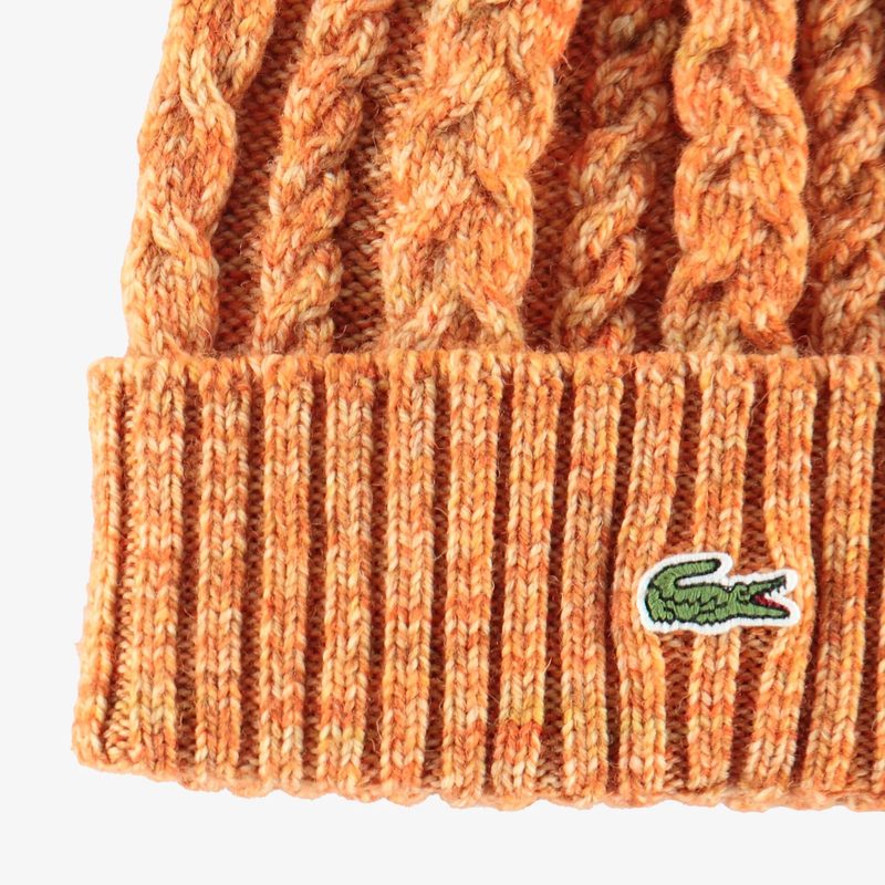 Шапка-бини Lacoste унисекс из шерсти 2