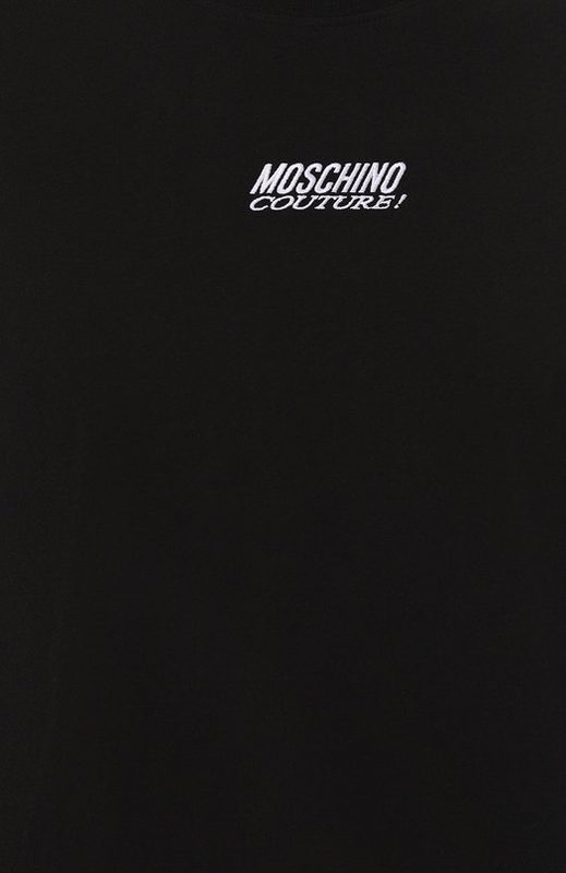 Хлопковая футболка Moschino 5